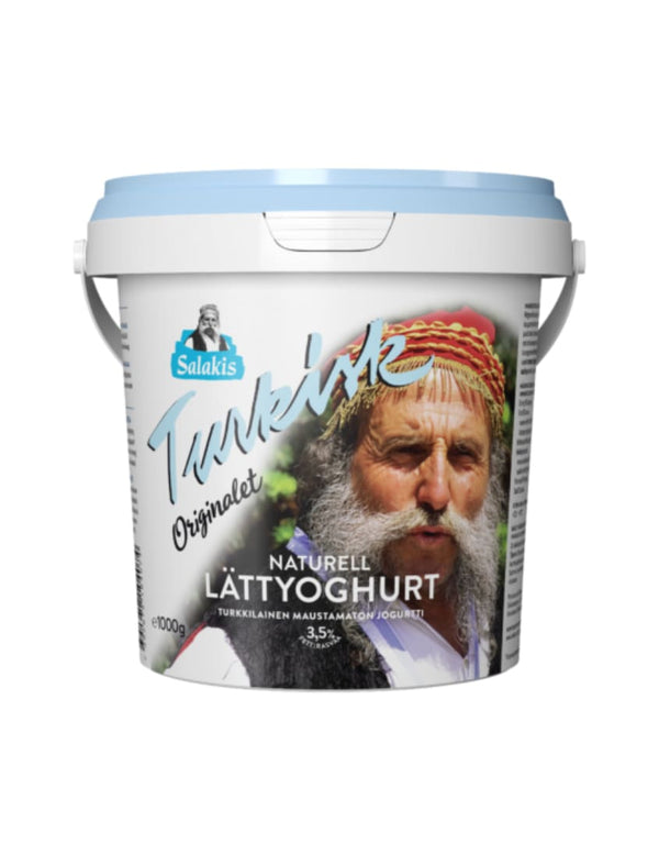0554 Salakis Turkisk Naturell Lått Yoghurt 3,5% 6x1kg - 54