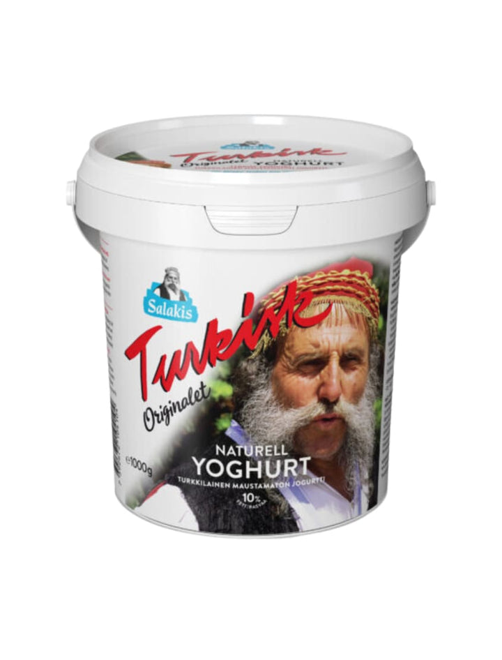 0555 Salakis Turkisk Naturell Yoghurt 10% 6x1kg - 56,5