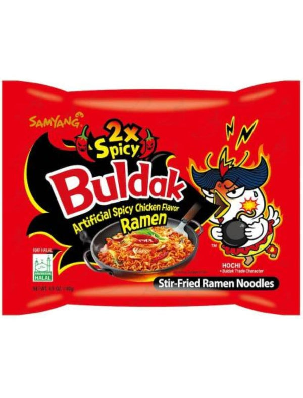 SamYang Noodles 2x Spicy Hot Chicken Flavor Ramen 8x5x140g