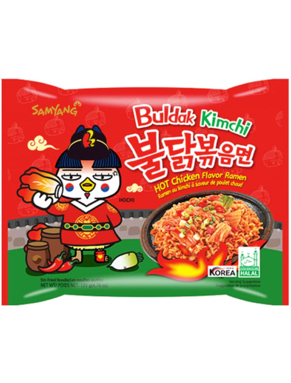 SamYang Noodles Kimchi 8x5x135g
