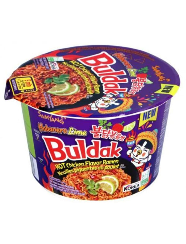 SamYang Noodles Habanero & Lime Big Bowl 16x110g