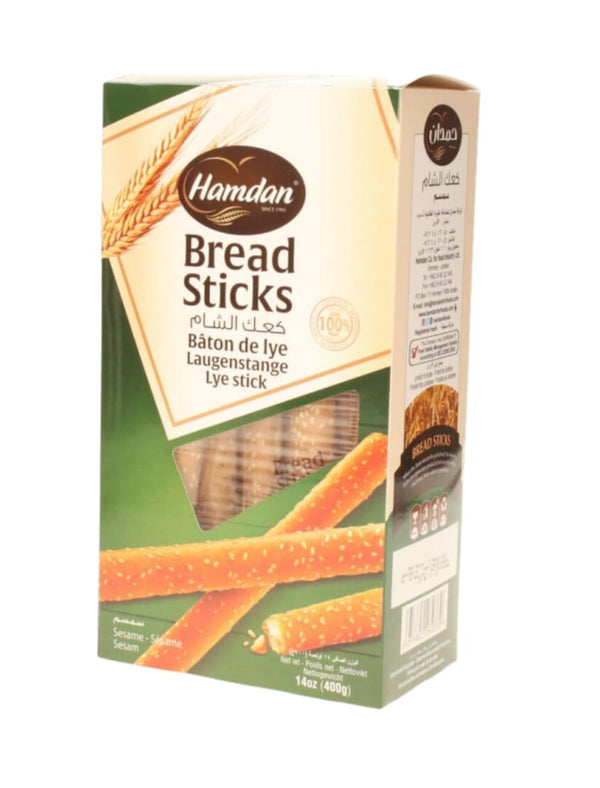 1077 Hamdan Breadsticks Sesame 12x400g - 35