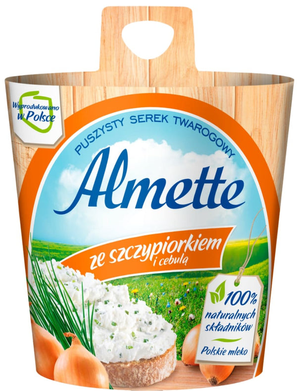 11002 Hochland Almette With Chive And Onion Fluffy Cottage Cheese 12x150g - 23
