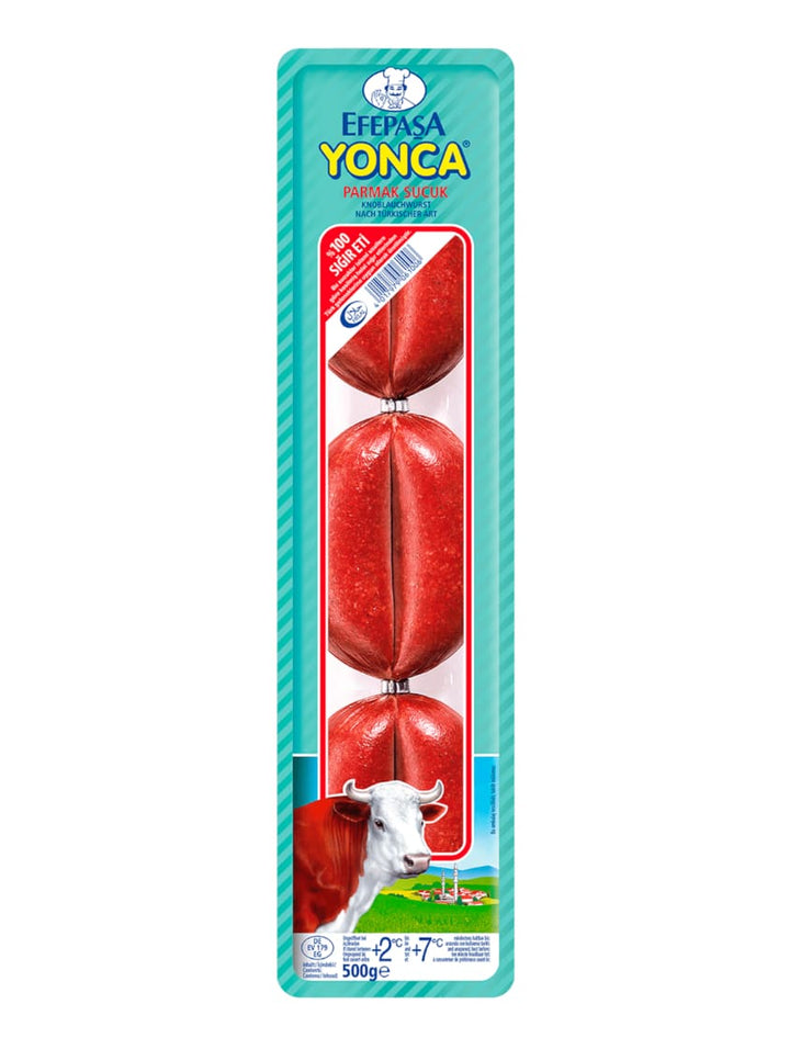 11311 Efepasa Yonca Parmak Sucuk 18x500g - 125