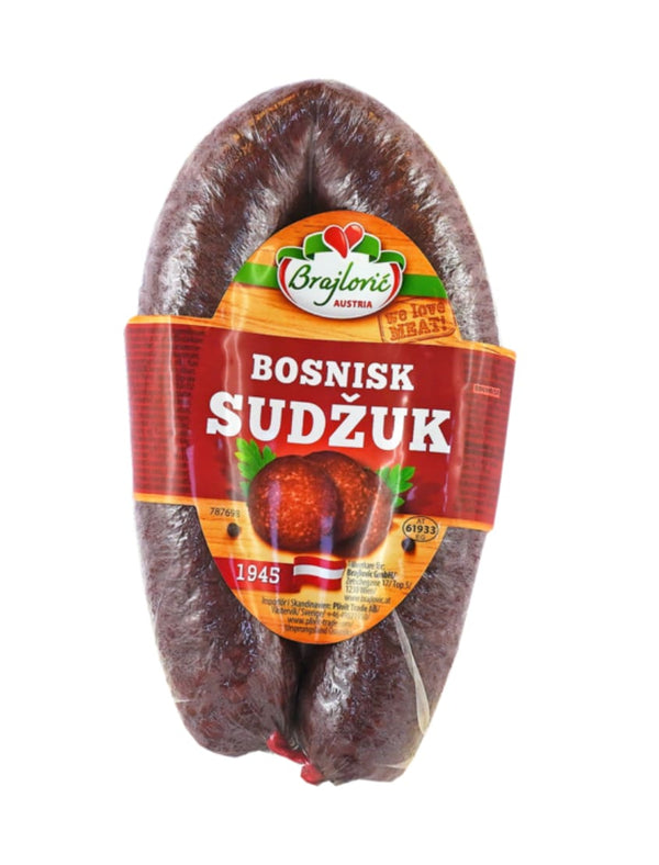 111318 Brajlovic Kaldrøkt Sucuk 18x400g - 159