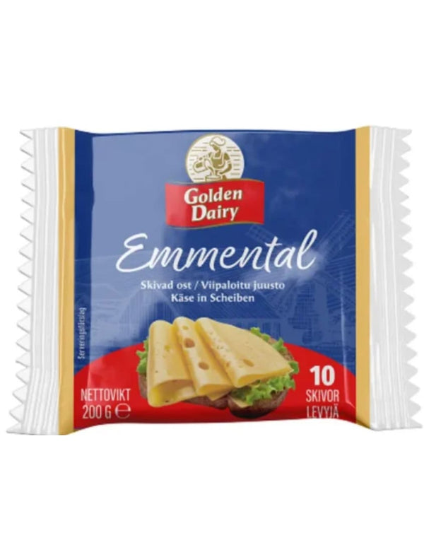 11524 Golden Dairy Emmental Ost 24x200g 33