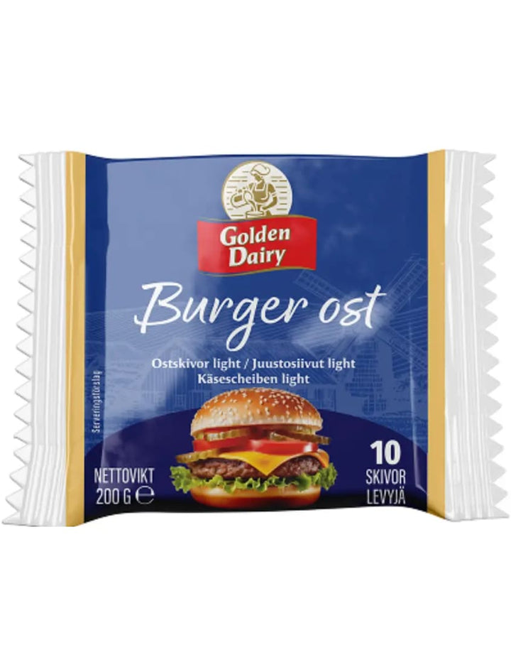 11525 Golden Dairy Burger Ost 24x200g 33
