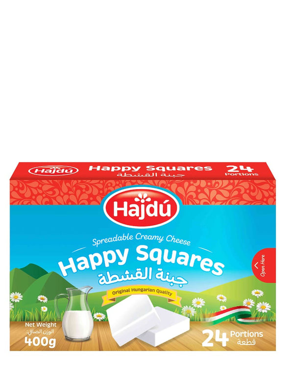 1444 Hajdu Happy Squares Bredbar 16x400g - 67