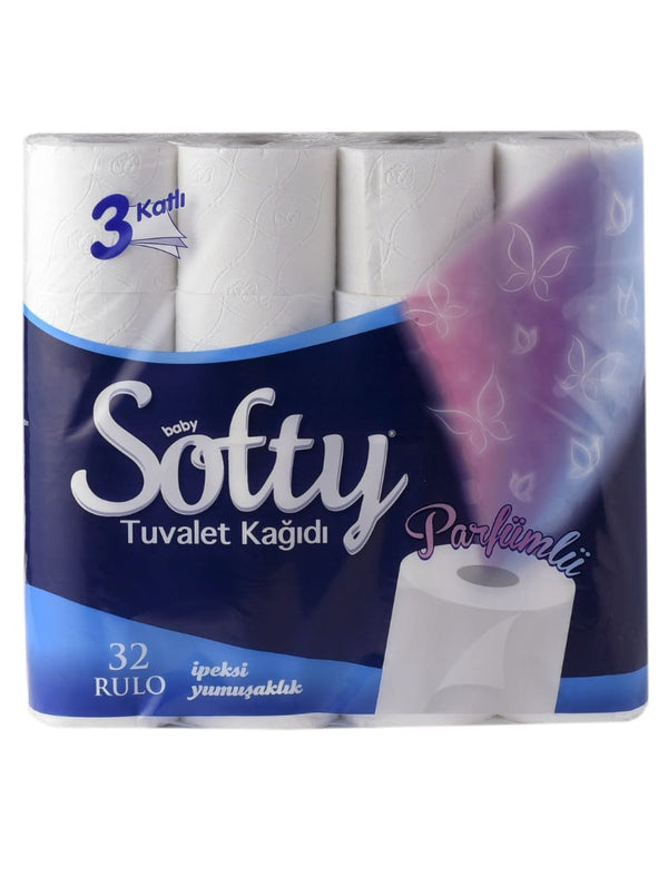 1511 Softy Toalettpapir med Parfymert 32RL x3 - 110