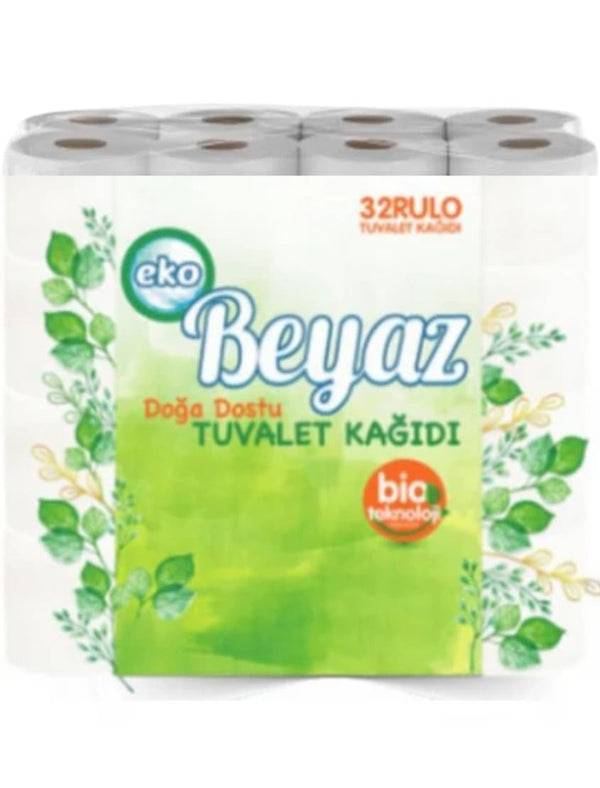 1535 Eko Beyaz Bio Toalettpapir 32RL x3 - 49