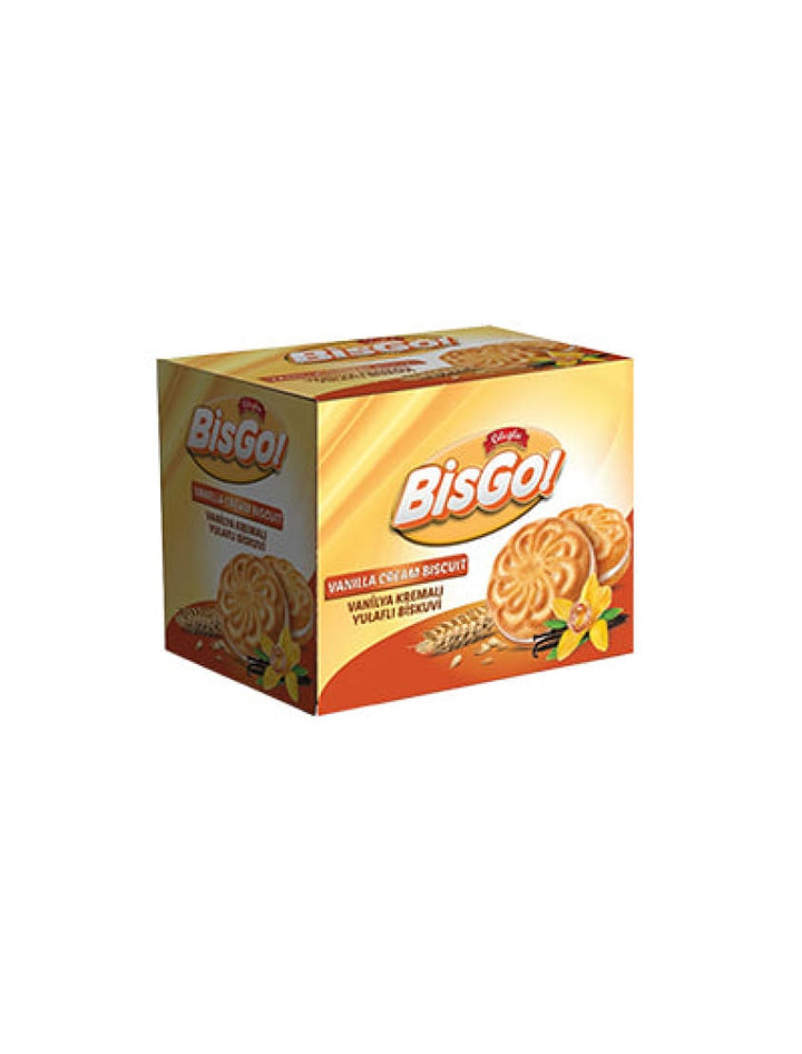 1606 Ciloglu Vanilla Sandwich Biscuit 6x500g - 30