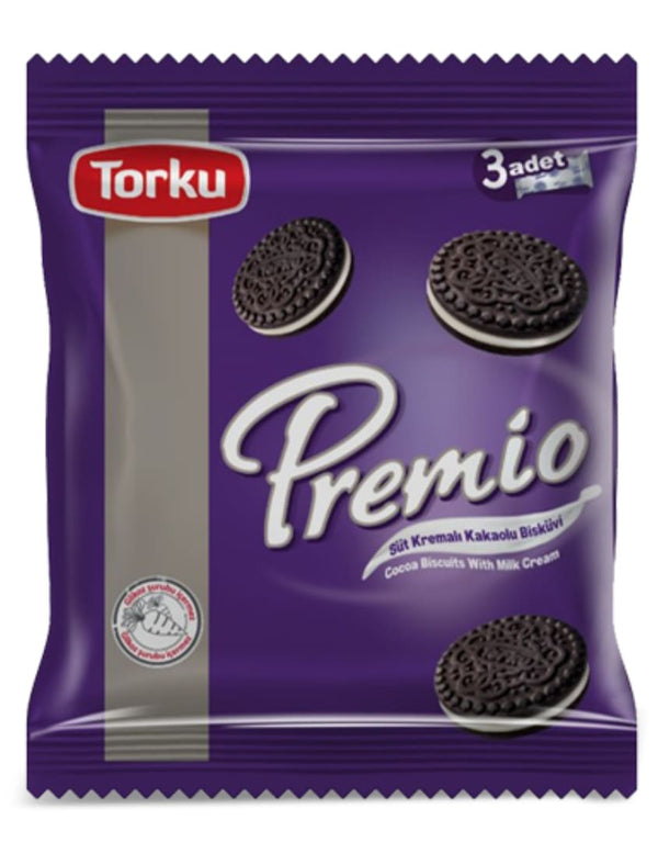 1617 Torku Premio Coco Biscuits with Cocoa Cream Kjeksrull 8x3x86g - 22