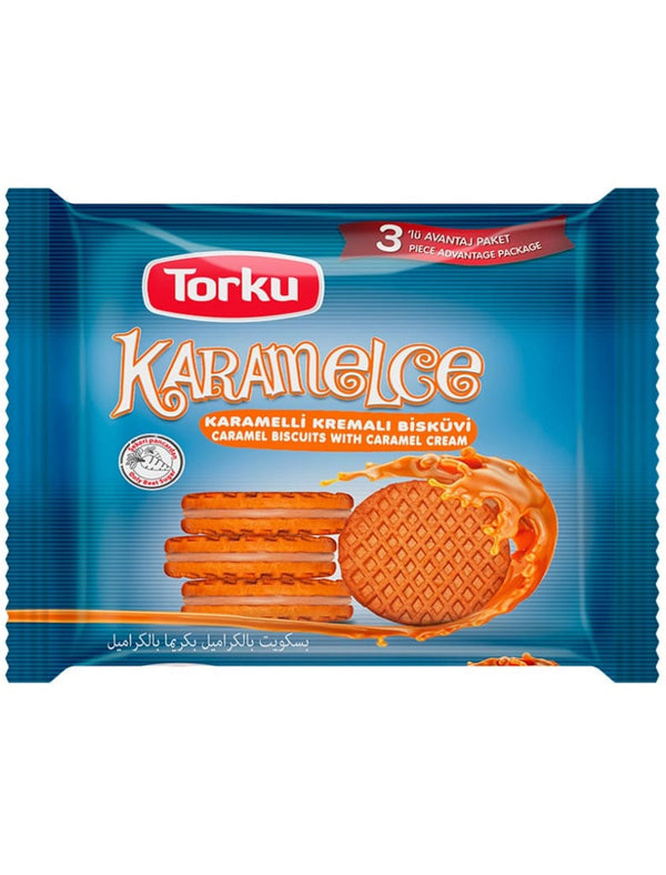 1621 Torku Karamelce Caramel Biscuits 8x3x100g - 22