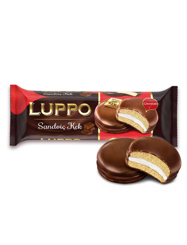 1656 Luppo Sandwich Biscuit Sjokolade 12x184g - 18