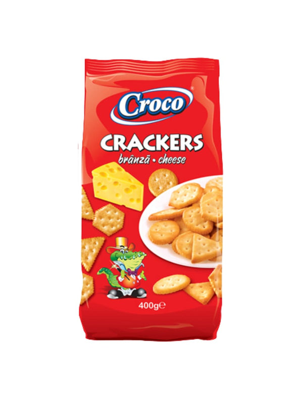 2209 Croco Crackers Cheese 12*400g - 17