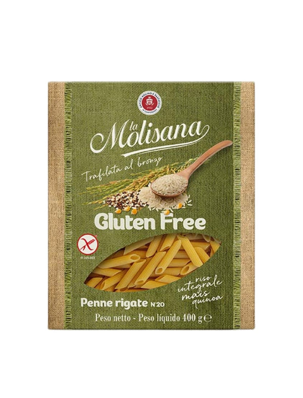 2523 La Molisana 20 Penne Rigate (Glutenfri) 12*400g - 22