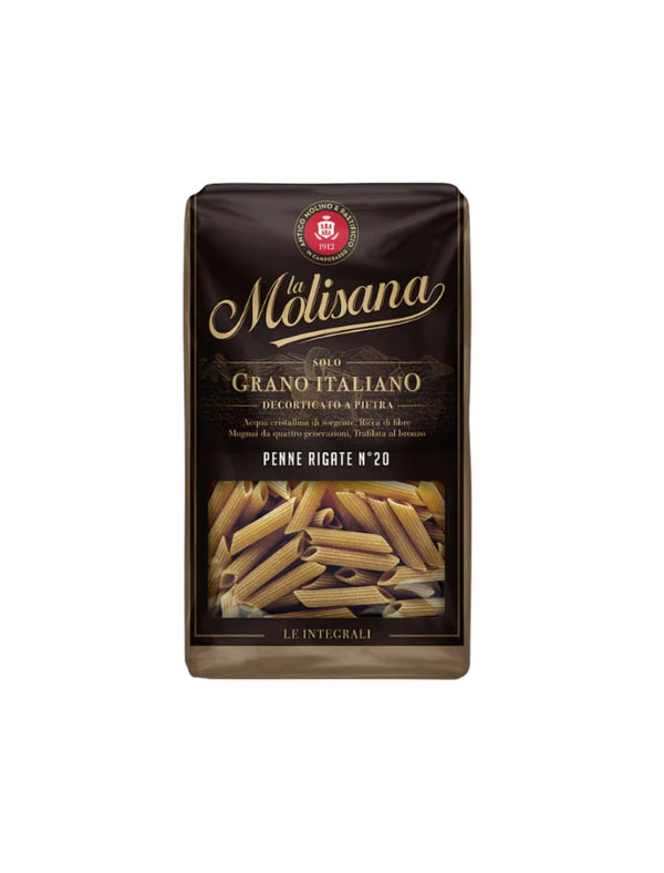 2526 La Molisana 20 Penne Rigate Integrali (Fullkorn) 12*500g - 16