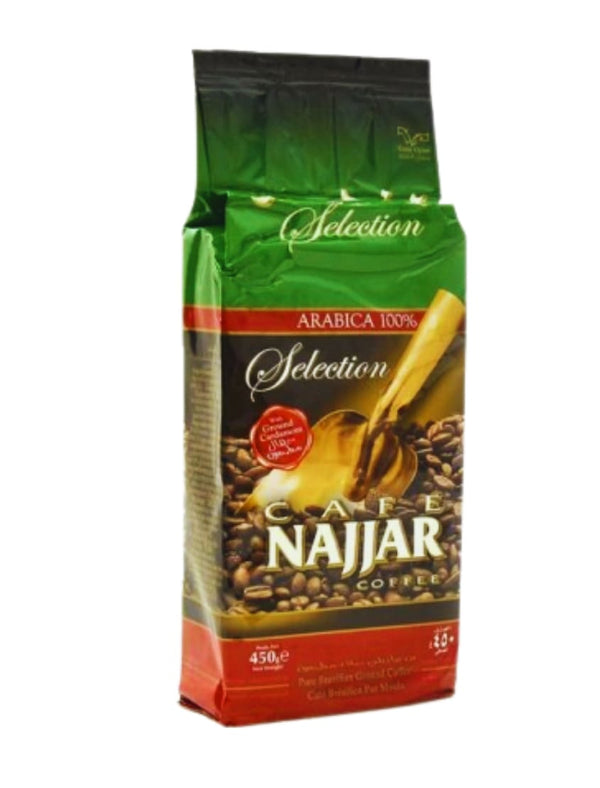 2536 Najjar Grønn Kaffe 10x450g - 69