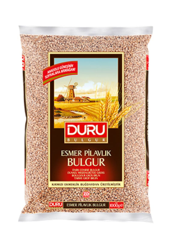 3093 Duru Bulgur Ris Dark Coarse 12x1kg - 18