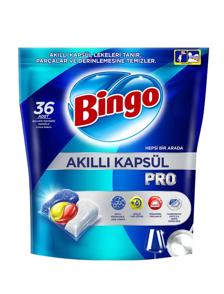 3249 Bingo Oppvasktablett Promax 5x36 - 65