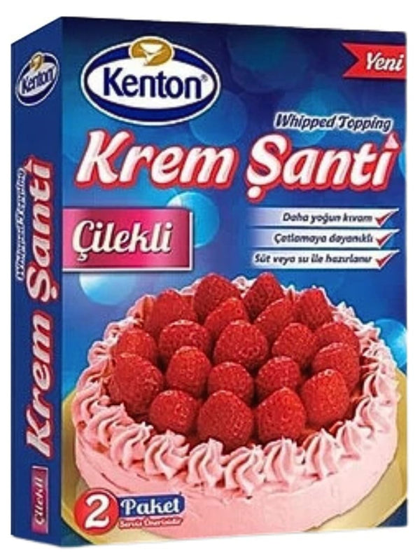 3305 Kenton Krem Santi Jordbær 12x150g - 19