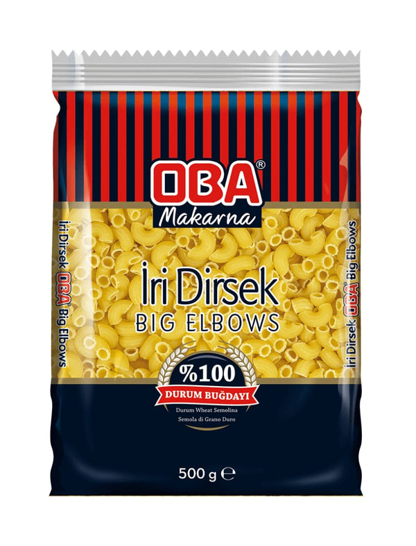 3401 Oba Makarna Big Elbow 20x500g - 8