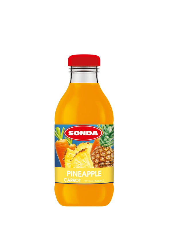 3524 Sonda Drikke Gulrøtt Ananas 15x300ml 12