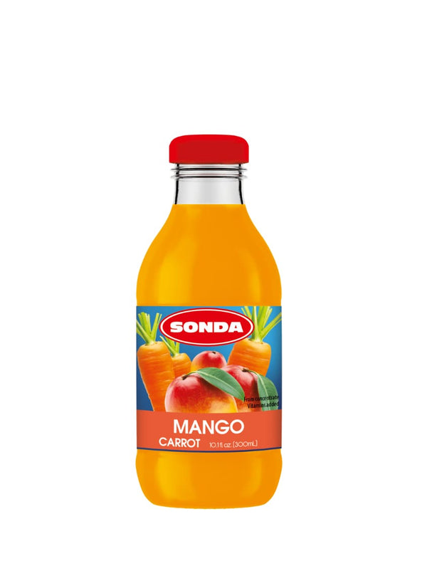 3525 Sonda Drikke Gulrøtt Mango 15x300ml 12