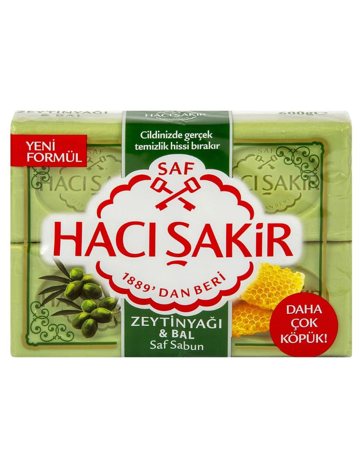 3810 Haci Sakir Soap Olive oil Honey 15x600g - 39