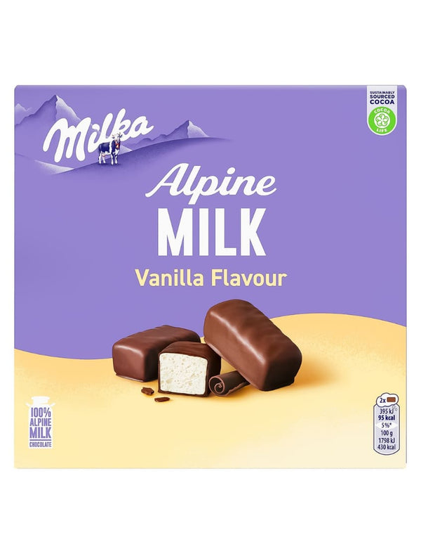 4117 Milka Alpine Vanilla Milk 16x330g - 49