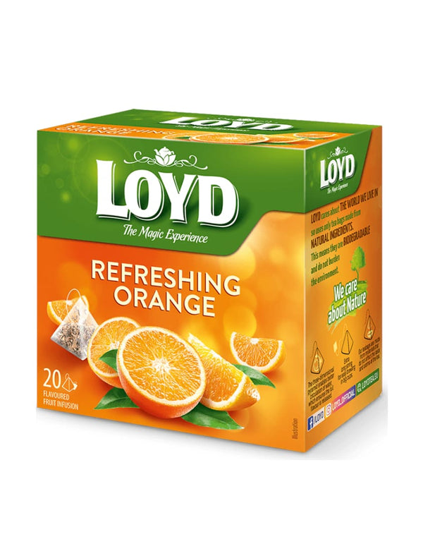 4132 Loyd Tea Refreshing Orange 10x20x2,2g - 15