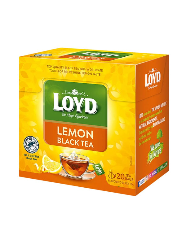 4159 Loyd Tea lemon Black Tea 10x20x1,7g - 15