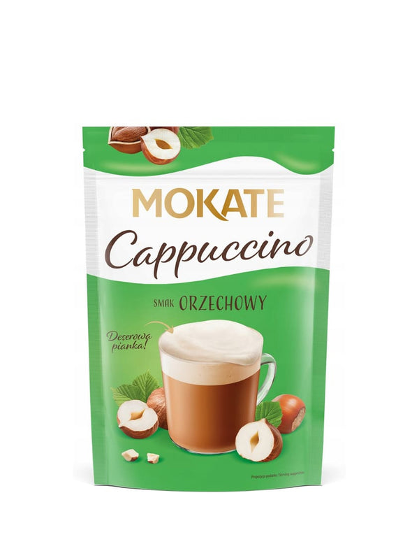 4164 Mokate Coffee Cappuccino Hasselnøtt 10x110g - 13