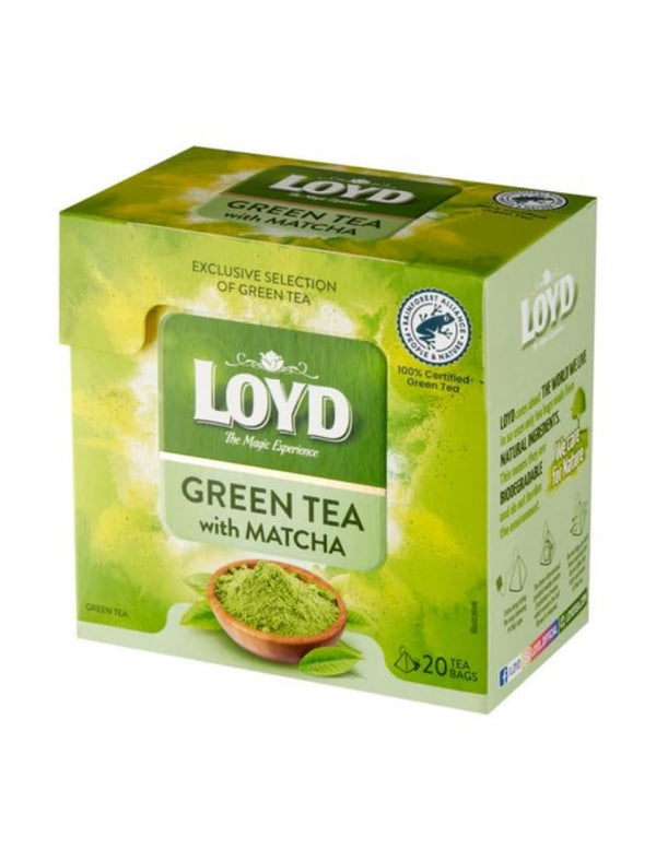 4169 Mokate Tea Loyd Tea Exp Green Matcha 10x20x2g - 15