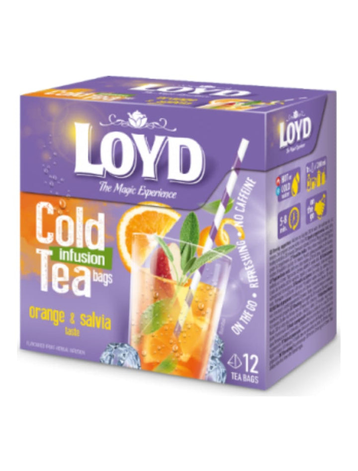 4171 Mokate Loyd Tea Exp Cold Tea Orange Sage 10x12x2,5g - 15