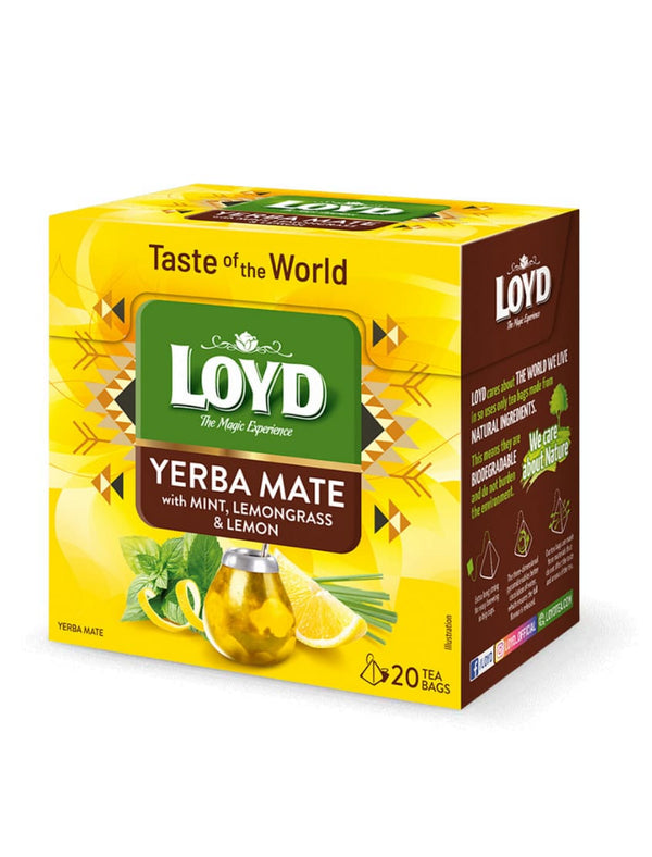 4173 Mokate Tea Loyd Tea Exp Yerba Mate Mint With Lemon 10x20x2g - 15