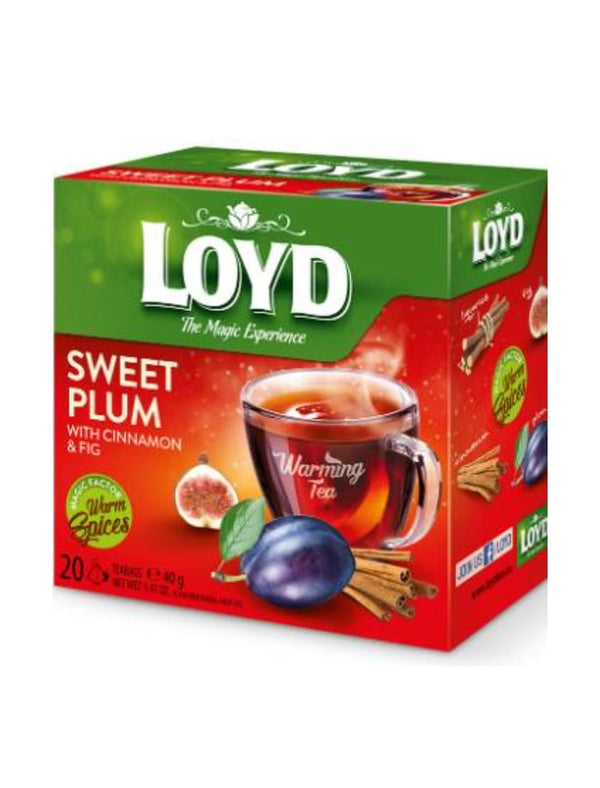 4177 Mokate Tea Loyd Tea Exp Plum Fig Cinnamon 10x20x2g - 15