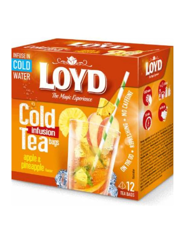 4180 Mokate Loyd Tea Exp Cold Apple Pineapple 10x12x2,5g - 15