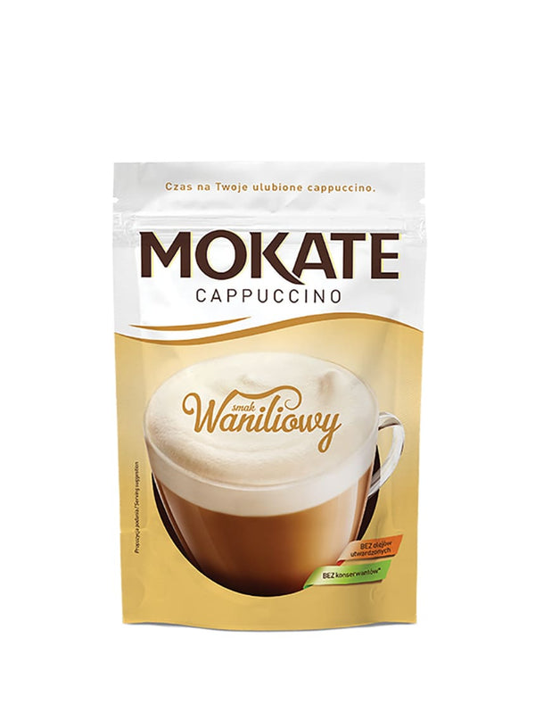 4187 Mokate Coffee Cappuccino Vanilla 10x110g - 13