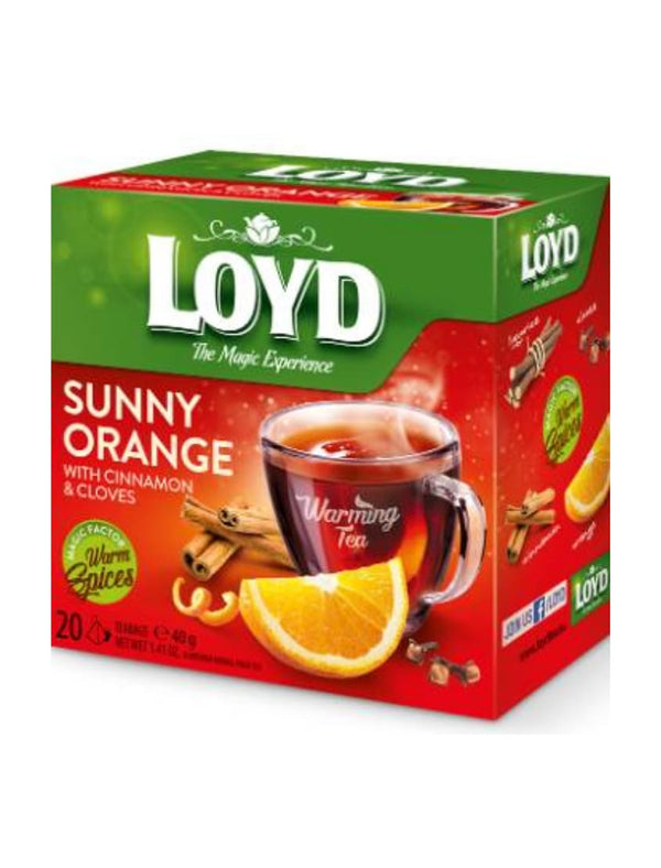 4188 Mokate Tea Loyd Tea Exp Warming Orange Cinnamon Cloves 10x20x2g - 15