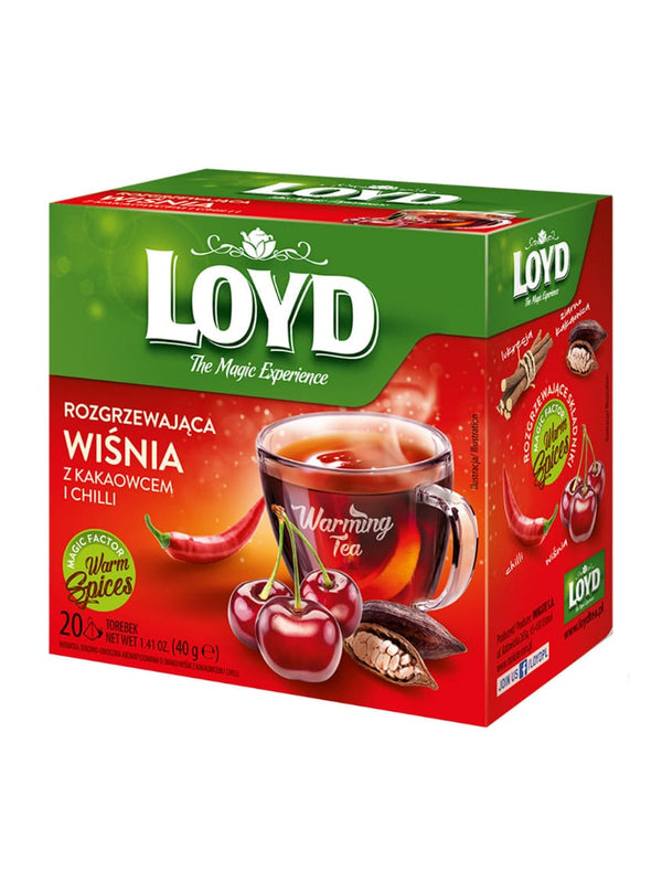 4190 Mokate Tea Loyd Tea Exp Warming Cherry and Chilli 10x20x2g - 15