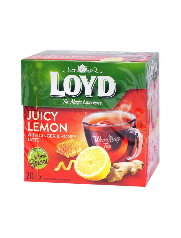 4192 Mokate Tea Loyd Tea Exp Warming Ginger Lemon Honey 10x20x2g - 15