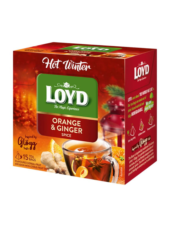 4206 Loyd Tea Orange Ginger 10x15x3g - 15