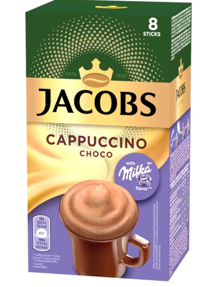 4224 Jacobs Cappuccino Milka Specials Instant Coffee 3in1 10x126,4g - 33