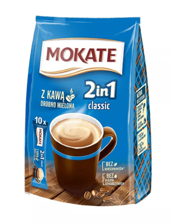 4230 Mokate Cofee 2in1 Classic Coffee Drink In Powder 10x14g - 15