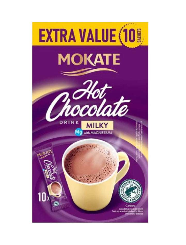 4245 Mokate Hot Chocolate Milky 10x180g - 21