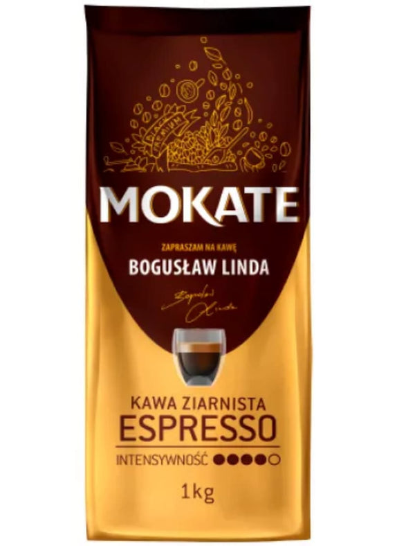 4245 Mokate Ustron Espresso Coffee Beans 8x500g - 99