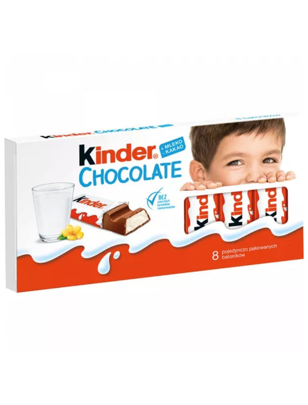 4359 Kinder Chocolate Milk Bars With Filing 40x100g PLN - 24