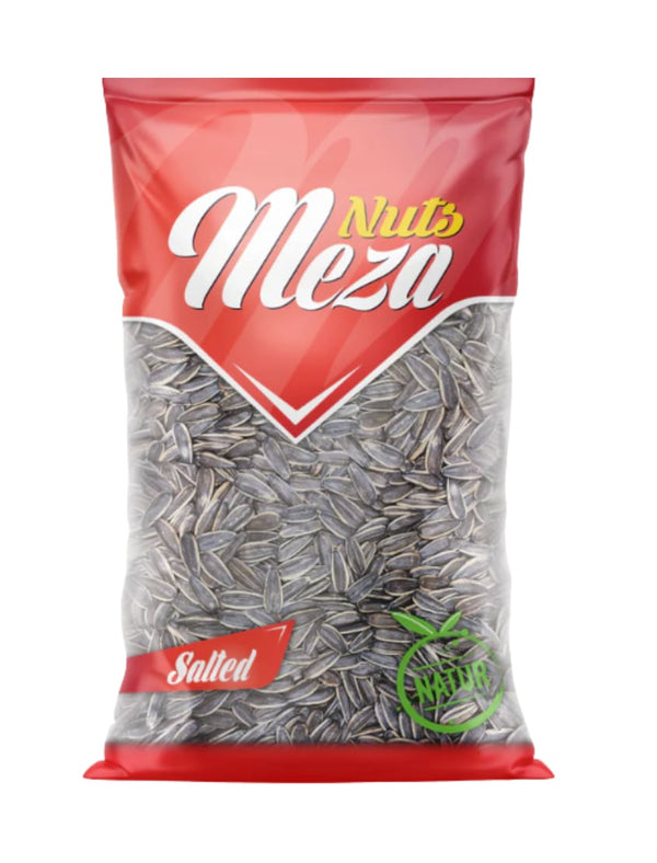 4701 Meza Nuts Saltede Svarte Solsikkefrø 20x300g - 25