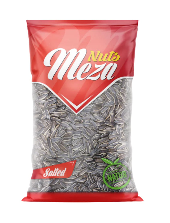 4701 Meza Nuts Saltede Svarte Solsikkefrø 20x300g - 25